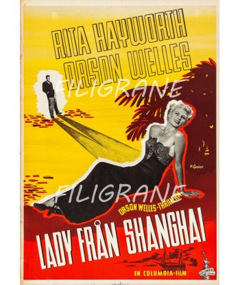 LADY FRAN SHANGHAÏ FILM Rbmd-POSTER/REPRODUCTION d1 AFFICHE VINTAGE sur le site 