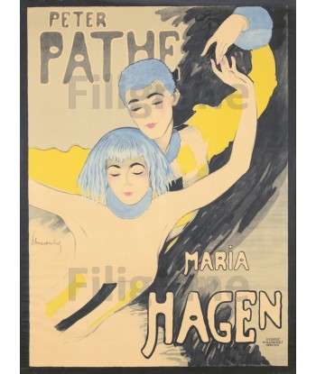 SPECTACLE DANSE P.PATHE M.HAGEN 119-POSTER/REPRODUCTION d1 AFFICHE VINTAGE soldes