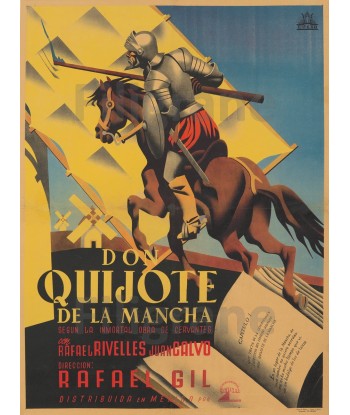 SPECTACLE DON QUIJOTE Rewe-POSTER/REPRODUCTION d1 AFFICHE VINTAGE votre