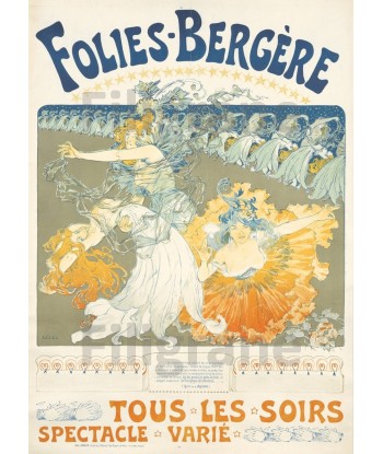 SPECTACLE FOLIES BERGèRE Rf245-POSTER/REPRODUCTION d1 AFFICHE VINTAGE Venez découvrir notre 