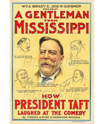 DIVERS HOW PRESIDENT TAFT  Rpdh-POSTER/REPRODUCTION d1 AFFICHE VINTAGE Amélioration de cerveau avec