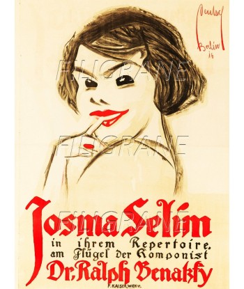 SPECTACLE JOSMA SELIM Rlgw-POSTER/REPRODUCTION d1 AFFICHE VINTAGE store