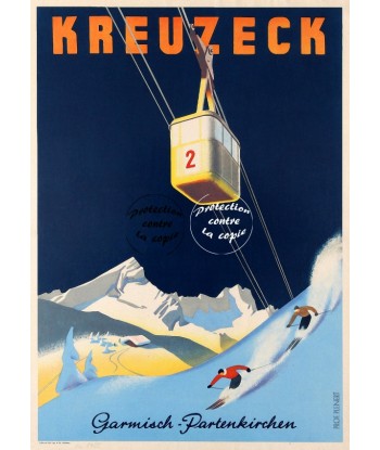 DIVERS KREUZECK Rf19-POSTER/REPRODUCTION d1 AFFICHE VINTAGE en linge