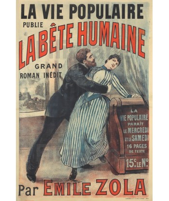 FILM LA BêTE HUMAINE ZOLA Recr-POSTER/REPRODUCTION d1 AFFICHE VINTAGE Comparez et commandez 