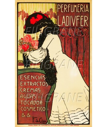 PUB LADIVFER PERFUMERIA Rhzb-POSTER/REPRODUCTION d1 AFFICHE VINTAGE À commander