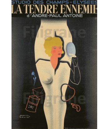 FILM la TENDRE ENNEMIE Rf006-POSTER/REPRODUCTION d1 AFFICHE VINTAGE Dans la société mordern