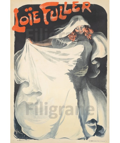 SPECTACLE Loïe FULLER Rf217-POSTER/REPRODUCTION d1 AFFICHE VINTAGE Découvrez la collection