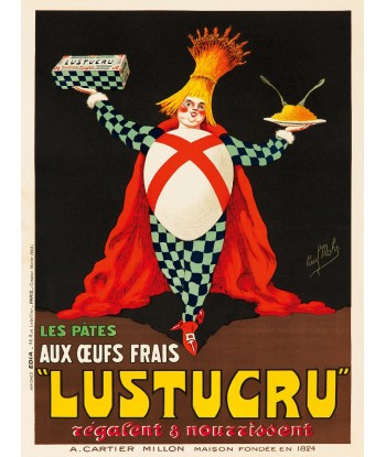 PUB LUSTUCRU PÂTES Ruod-POSTER/REPRODUCTION d1 AFFICHE VINTAGE online