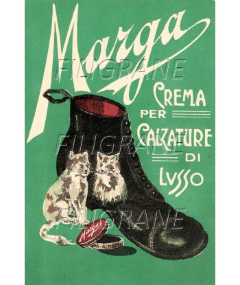 PUB MARGA CREMA CALZATURE Rqhz-POSTER/REPRODUCTION d1 AFFICHE VINTAGE Profitez des Offres !