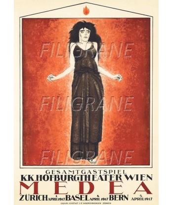 THEATRE MEDEA  Ryjw-POSTER/REPRODUCTION d1 AFFICHE VINTAGE de pas cher