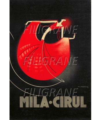 SPECTACLE MILA CIRUL DANSEUSE Rlhk-POSTER/REPRODUCTION d1 AFFICHE VINTAGE Livraison rapide