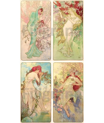 DIVERS MUCHA Rahm-POSTER/REPRODUCTION d1 AFFICHE VINTAGE outlet