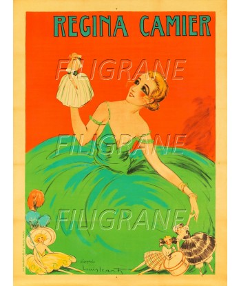 SPECTACLE Regina CAMIER Rmmr-POSTER/REPRODUCTION d1 AFFICHE VINTAGE pas chere