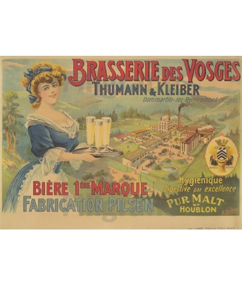 PUB THUMANN KLEIBER BièRE Riv-POSTER/REPRODUCTION d1 AFFICHE VINTAGE 50% de réduction en Octobre 2024