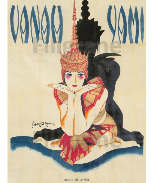 DIVERS VANAH YAMI Rf112-POSTER/REPRODUCTION d1 AFFICHE VINTAGE pas cher 