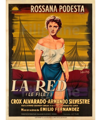 LA RED / LE FILET FILM Rsme-POSTER/REPRODUCTION d1 AFFICHE VINTAGE une grave pollution 