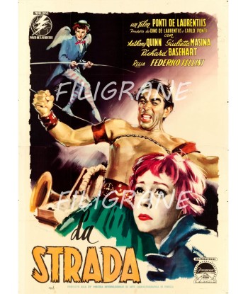 LA STRADA FILM Rhjk-POSTER/REPRODUCTION d1 AFFICHE VINTAGE votre