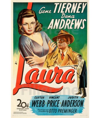 LAURA FILM Ryod-POSTER/REPRODUCTION d1 AFFICHE VINTAGE meilleur choix