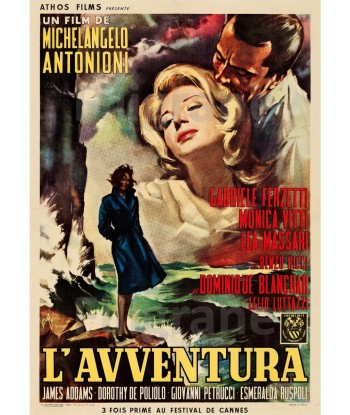 L'AVENTURA FILM Rofu-POSTER/REPRODUCTION d1 AFFICHE VINTAGE Les êtres humains sont 