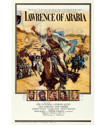 LAWRENCE of ARABIA FILM Rboc-POSTER/REPRODUCTION d1 AFFICHE VINTAGE votre restaurant rapide dans 