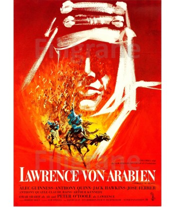 LAWRENCE von ARABIEN FILM Rctd-POSTER/REPRODUCTION d1 AFFICHE VINTAGE Venez découvrir notre 