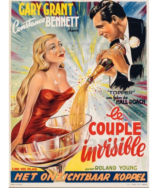 LE COUPLE INVISIBLE FILM Rdfa-POSTER/REPRODUCTION d1 AFFICHE VINTAGE outlet