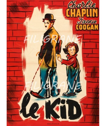 LE KID FILM CHAPLIN Rnvf-POSTER/REPRODUCTION d1 AFFICHE VINTAGE plus qu'un jeu 