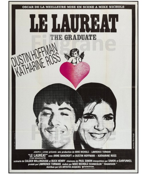 LE LAUREAT FILM Rclq-POSTER/REPRODUCTION d1 AFFICHE VINTAGE Economisez 