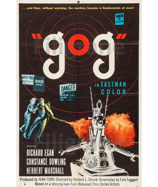 GOG FILM Ruzj-POSTER/REPRODUCTION d1 AFFICHE VINTAGE Les magasins à Paris et en Île-de-France