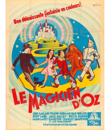 LE MAGICIEN D'OZ FILM Rbpd-POSTER/REPRODUCTION d1 AFFICHE VINTAGE une grave pollution 