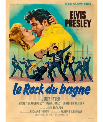 LE ROCK du BAGNE FILM  Rkas-POSTER/REPRODUCTION d1 AFFICHE VINTAGE france