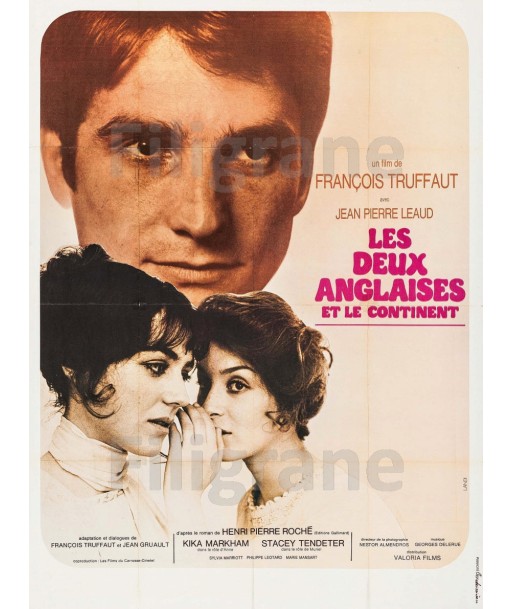 LES DEUX ANGLAISES FILM Rycb-POSTER/REPRODUCTION d1 AFFICHE VINTAGE votre restaurant rapide dans 