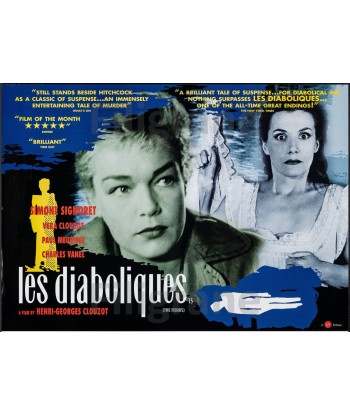 LES DIABOLIQUES FILM Rlhj-POSTER/REPRODUCTION d1 AFFICHE VINTAGE l'évolution des habitudes 