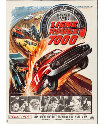 LIGNE ROUGE 7000 FILM Rugk-POSTER/REPRODUCTION d1 AFFICHE VINTAGE pas cher 