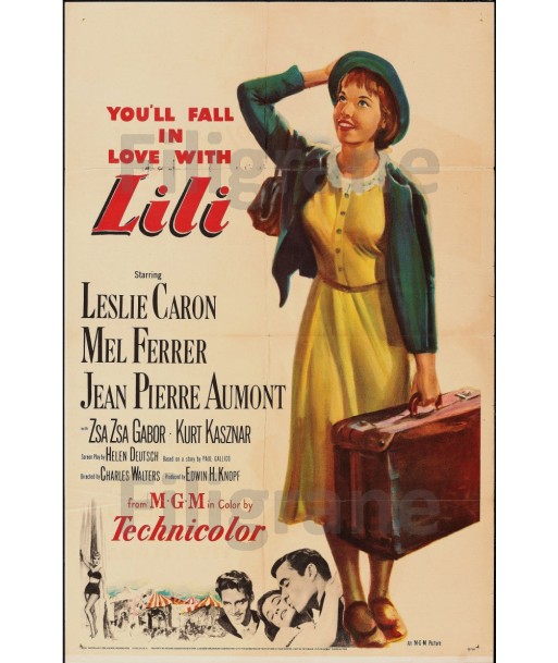 LILI FILM Rdgu-POSTER/REPRODUCTION d1 AFFICHE VINTAGE Jusqu'à 80% De Réduction