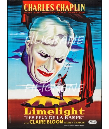 LIMELIGHT FILM CHAPLIN Rfrw-POSTER/REPRODUCTION d1 AFFICHE VINTAGE pas chere