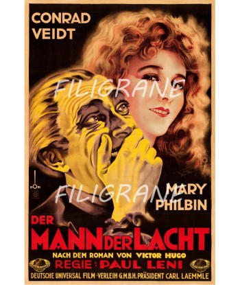 MANN der LACHT FILM Rogd-POSTER/REPRODUCTION d1 AFFICHE VINTAGE Comparez et commandez 