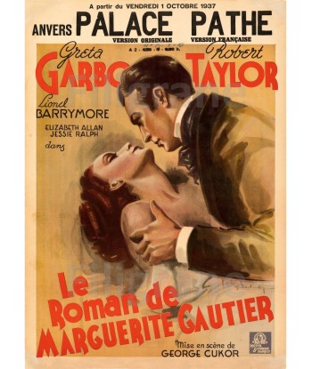 MARGUERITE GAUTIER FILM Rkzj-POSTER/REPRODUCTION d1 AFFICHE VINTAGE livraison et retour toujours gratuits