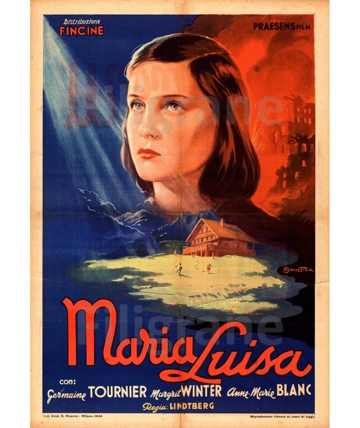 MARIA LUISA FILM Riqk-POSTER/REPRODUCTION d1 AFFICHE VINTAGE shop