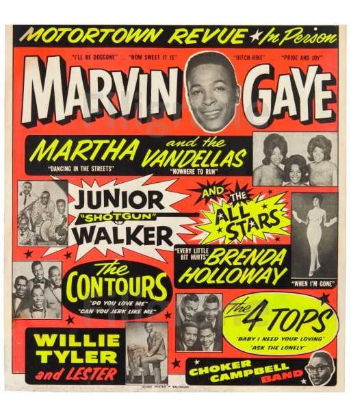 MARVIN GAYE FILM Rzfo-POSTER/REPRODUCTION d1 AFFICHE VINTAGE votre