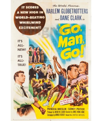 GO MAN GO  FILM Rmqr-POSTER/REPRODUCTION d1 AFFICHE VINTAGE france