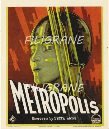 METROPOLIS FILM Recw-POSTER/REPRODUCTION d1 AFFICHE VINTAGE store