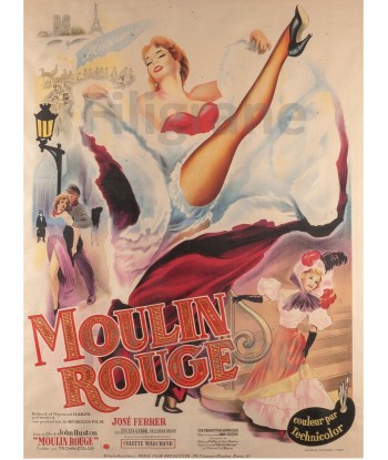 MOULIN ROUGE FILM Rtns-POSTER/REPRODUCTION d1 AFFICHE VINTAGE la chaussure