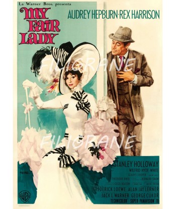 MY FAIR LADY FILM Rvpj-POSTER/REPRODUCTION d1 AFFICHE VINTAGE paiement sécurisé