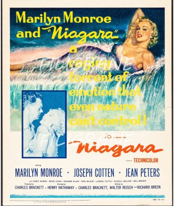 NIAGARA FILM Raps-POSTER/REPRODUCTION d1 AFFICHE VINTAGE vous aussi creer 