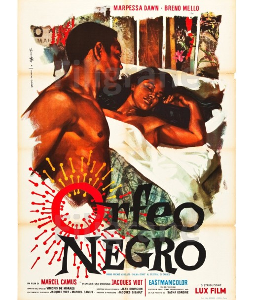 ORFEO NEGRO FILM Rgku-POSTER/REPRODUCTION d1 AFFICHE VINTAGE Toutes les collections ici