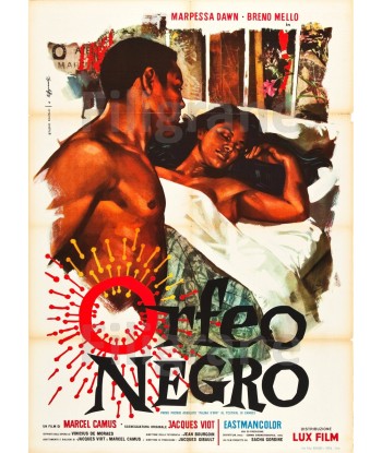 ORFEO NEGRO FILM Rmnj-POSTER/REPRODUCTION d1 AFFICHE VINTAGE soldes