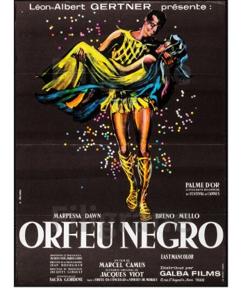 ORFEU NEGRO FILM Rplb-POSTER/REPRODUCTION d1 AFFICHE VINTAGE solde