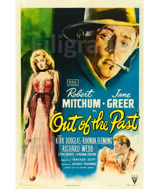 OUT of the PAST FILM Raio-POSTER/REPRODUCTION d1 AFFICHE VINTAGE Venez acheter