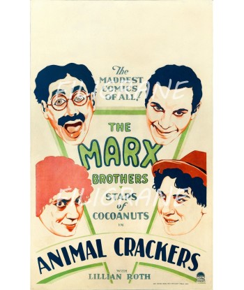 PUB ANIMAL CRACKERS Rvpu-POSTER/REPRODUCTION d1 AFFICHE VINTAGE pour bénéficier 